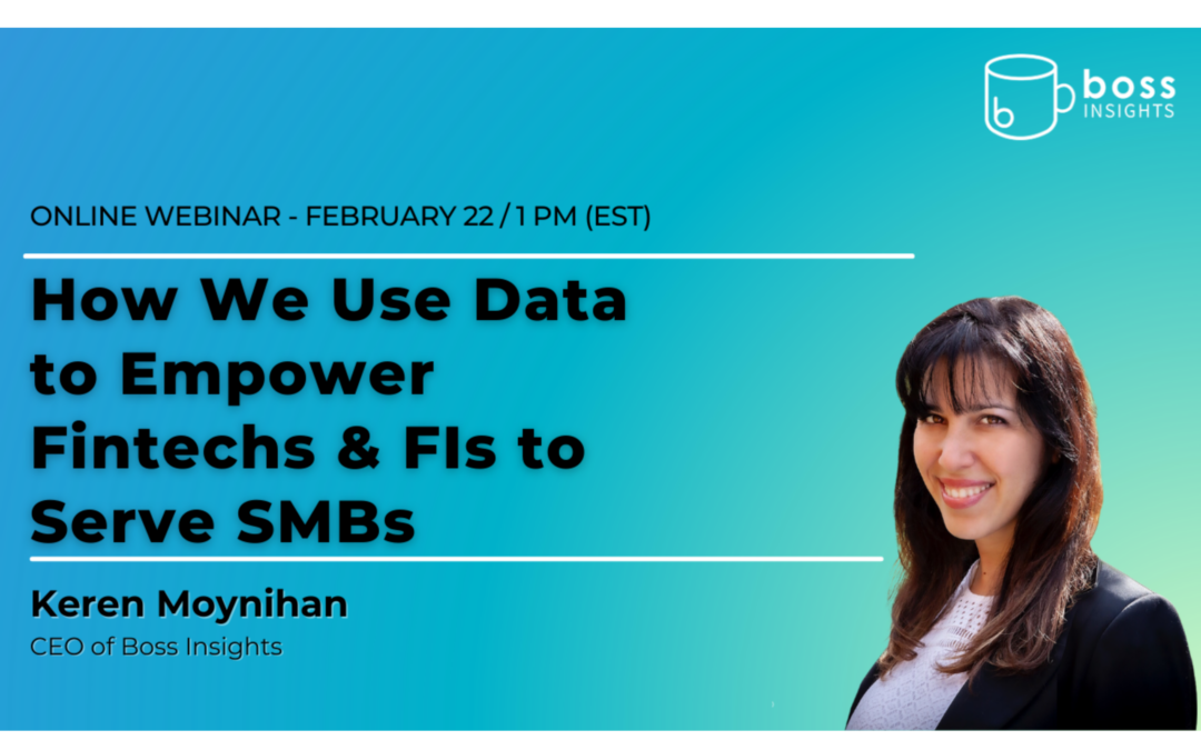 Using Data to Empower Lenders & Serve SMBs